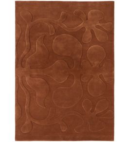 Rooted Rug by Nanimarquina Terracotta Rooted Rug by Nanimarquina Terracotta