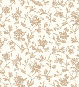 Rosa Wallpaper by Casadeco Beige Ficelle Rosa Wallpaper by Casadeco Beige Ficelle