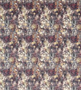 Rosedene Fabric by Studio G Raspberry / Ochre