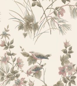Rosemore Wallpaper by 1838 Wallcoverings Natural