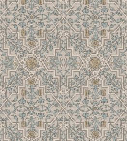 Rosenvinge Wallpaper by Borastapeter Yellow / Blue Rosenvinge Wallpaper by Borastapeter Yellow / Blue