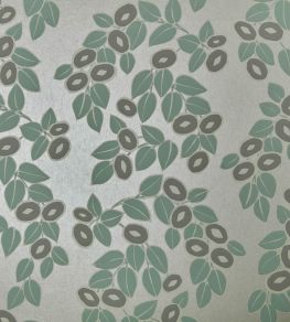 Rosetta Wallpaper by 1838 Wallcoverings Neo Mint Rosetta Wallpaper by 1838 Wallcoverings Neo Mint