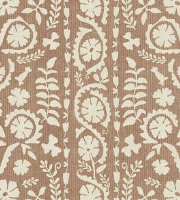 Rosetta Fabric by Lewis & Wood Nutmeg