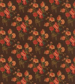 Rosie Fabric by George & Minnie Walnut