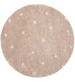 Round Dot Rug by Lorena Canals Rose