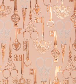 Roxanne Wallpaper by Romo Powder Room Roxanne Wallpaper by Romo Powder Room