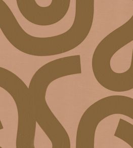 Roxy Fabric by Zimmer + Rohde Brown/Pink Roxy Fabric by Zimmer + Rohde Brown/Pink