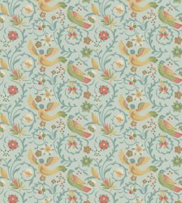 Royal Court Wallpaper by GP & J Baker Aqua
