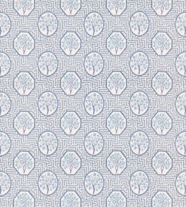 Royal Maze Fabric by GP & J Baker Royal Blue Royal Maze Fabric by GP & J Baker Royal Blue