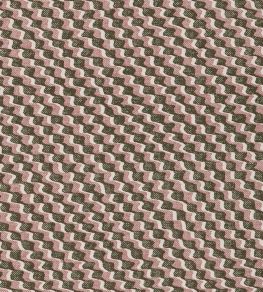 Ruffle Fabric by Fermoie Brown/Pink