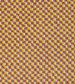 Ruffle Fabric by Fermoie Yellow/Brown Ruffle Fabric by Fermoie Yellow/Brown