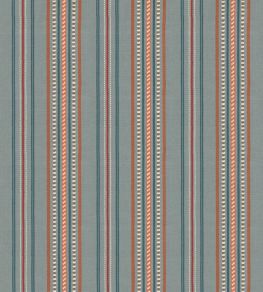 Rufus Stripe Fabric by GP & J Baker Teal Rufus Stripe Fabric by GP & J Baker Teal