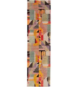 Runner 1922 by Gunta Stolzl Rug by CF Editions Multi Runner 1922 by Gunta Stolzl Rug by CF Editions Multi