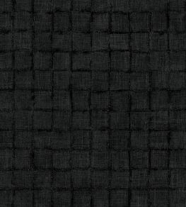 Rustic Check Wallpaper by Eijffinger Black Rustic Check Wallpaper by Eijffinger Black