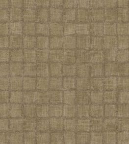 Rustic Check Wallpaper by Eijffinger Gold Rustic Check Wallpaper by Eijffinger Gold