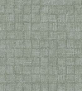 Rustic Check Wallpaper by Eijffinger Green Rustic Check Wallpaper by Eijffinger Green