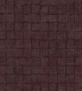 Rustic Check Wallpaper by Eijffinger Red Rustic Check Wallpaper by Eijffinger Red