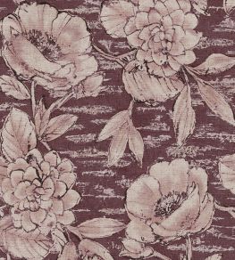 Rustic Floral Wallpaper by Eijffinger Red Rustic Floral Wallpaper by Eijffinger Red