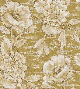 Rustic Floral Wallpaper by Eijffinger Yellow / Ochre Rustic Floral Wallpaper by Eijffinger Yellow / Ochre