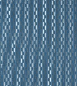 Sabu Stripe Fabric by Sanderson Jodphur Blue