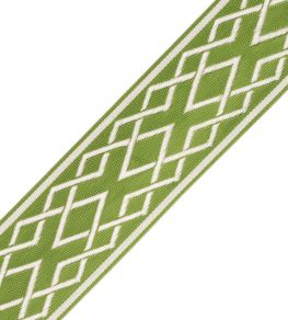 Saisons Interlink Border Trimming by Samuel & Sons Lime Saisons Interlink Border Trimming by Samuel & Sons Lime