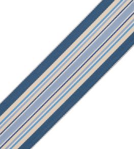 Saisons Stripe Border Trimming by Samuel & Sons Marine Saisons Stripe Border Trimming by Samuel & Sons Marine