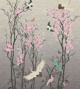 Sakura Mural by Wendy Morrison Pink