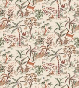 Salento Fabric by Osborne & Little Olive/Terracotta