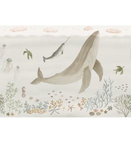Sally Mural by Sandberg Beige Sally Mural by Sandberg Beige