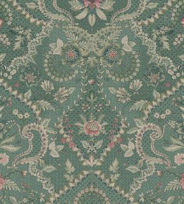 Saluti Wallpaper by Eijffinger Green Saluti Wallpaper by Eijffinger Green