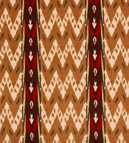 Samar Ikat Velvet Fabric by Schumacher Gold
