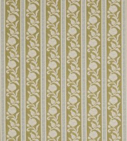 Sambourne Stripe Fabric by Liberty Kelp Sambourne Stripe Fabric by Liberty Kelp