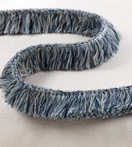 Sambu Fringe Trimming by Romo Indigo Sambu Fringe Trimming by Romo Indigo