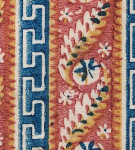 Samothraki Fabric by MINDTHEGAP Green White Samothraki Fabric by MINDTHEGAP Green White