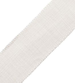 Positano Linen Border 50MM Trimming by Samuel & Sons Salt Positano Linen Border 50MM Trimming by Samuel & Sons Salt