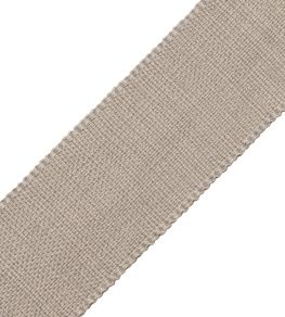 Positano Linen Border 50MM Trimming by Samuel & Sons Cement Positano Linen Border 50MM Trimming by Samuel & Sons Cement