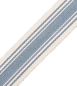 Sorrento Striped Border Trimming by Samuel & Sons Gentian Sorrento Striped Border Trimming by Samuel & Sons Gentian