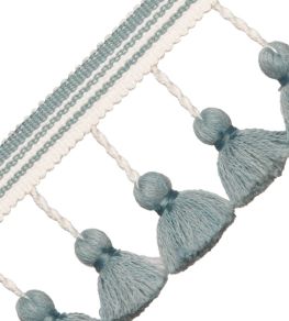 Sorrento Tassel Fringe Trimming by Samuel & Sons Blue Thistle Sorrento Tassel Fringe Trimming by Samuel & Sons Blue Thistle