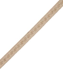 Aristotle Greek Key 16MM Trimming by Samuel & Sons Natural Aristotle Greek Key 16MM Trimming by Samuel & Sons Natural