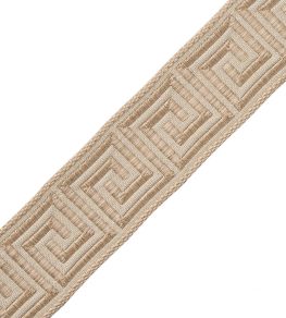Aristotle Greek Key 35MM Trimming by Samuel & Sons Natural Aristotle Greek Key 35MM Trimming by Samuel & Sons Natural