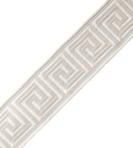 Aristotle Greek Key 35MM Trimming by Samuel & Sons Oyster Aristotle Greek Key 35MM Trimming by Samuel & Sons Oyster