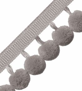 Dolce Pom Pom Fringe Trimming by Samuel & Sons Vapor Dolce Pom Pom Fringe Trimming by Samuel & Sons Vapor