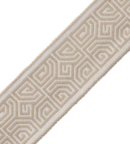 Aztec Border Trimming by Samuel & Sons Sandstone