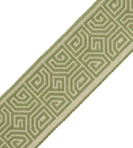 Aztec Border Trimming by Samuel & Sons Avocado