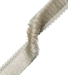 Inca Brush Fringe Trimming by Samuel & Sons Limestone Inca Brush Fringe Trimming by Samuel & Sons Limestone