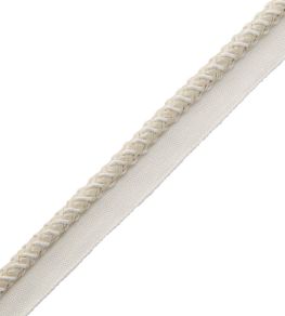 Inca Cord With Tape Trimming by Samuel & Sons Limestone Inca Cord With Tape Trimming by Samuel & Sons Limestone