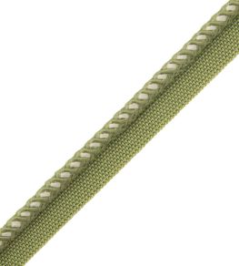 Inca Cord With Tape Trimming by Samuel & Sons Avocado Inca Cord With Tape Trimming by Samuel & Sons Avocado