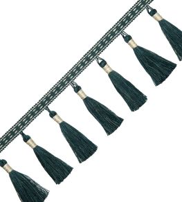 Inca Tassel Fringe Trimming by Samuel & Sons Rainforest Inca Tassel Fringe Trimming by Samuel & Sons Rainforest