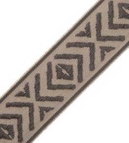 Mayan Border Trimming by Samuel & Sons Charcoal