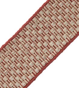 Tulum Border Trimming by Samuel & Sons Vermillion Tulum Border Trimming by Samuel & Sons Vermillion